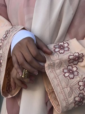 Flower abaya