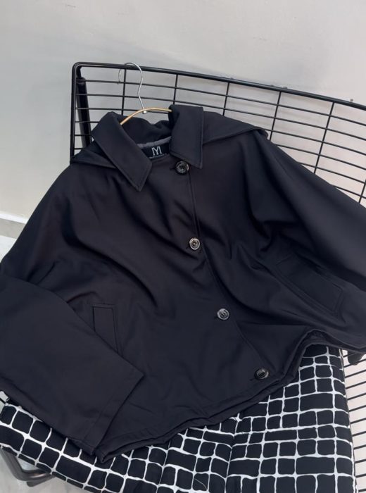Mini trench coat
